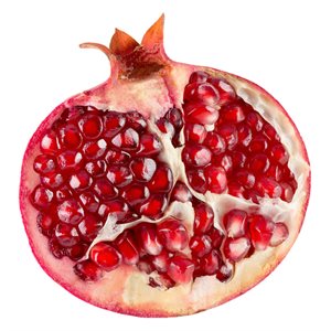 Organic Pomegranate 1 Fruit 