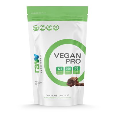 Raw Nutritional Vegan Pro Chocolat 454g