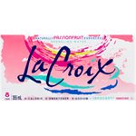 La Croix Eau Gazéifiée à  l'Essence Naturelle de Fruit de la Passion 8cansx355ml