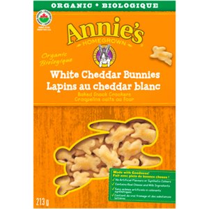 Annie's Organic White Cheddar Bunny Crackers 213g