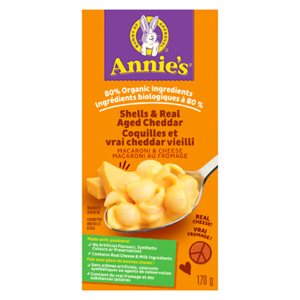 Annie's Shells&real aged cheddary macaroni&Cheese 170g