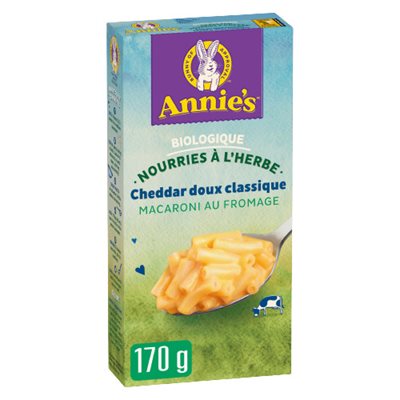 Annie`s Organic grassfed Classic Mild Cheddar Macaroni and cheese