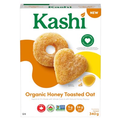 Kashi Céréales Avoine Grillée Au Miel Bio 340g