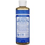 Dr. Bronner's 18-in-1 Peppermint Pure-Castile Soap 237 ml 8oz  