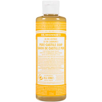 Dr. Bronner's Pure-Castile Soap 18-in-1 Citrus 237 ml 