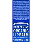 Dr. Bronner's 12 Peppermint Organic Lip Balm 51 g