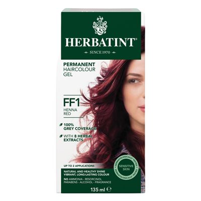 Herbatint Flash Fashion Permanent Hair Color | FF1 Henna Red 135ml