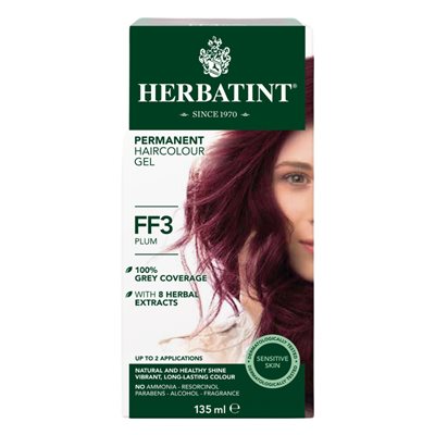 Herbatint Flash Fashion Coloration permanente | FF3 Prune 135ml