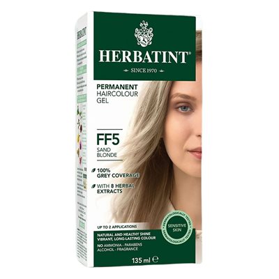 Herbatint Flash Fashion Permanent Hair Color | FF5 Sand Blonde 135ml