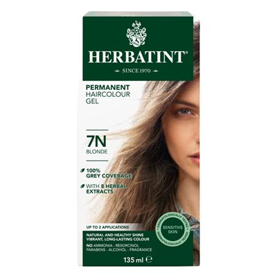 Herbatint Coloration permanente | 7N Blond 135ml