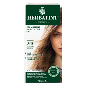 Herbatint Coloration permanente | 7D Blond doré 135ml