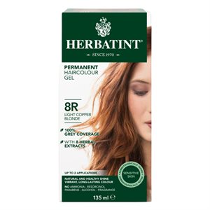 Herbatint Permanent Hair Color | 8R Light Copper Blonde 135ml