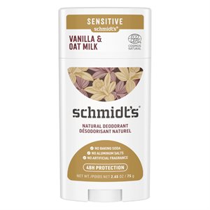 Schmidt's Naturals Vanilla & Oat Milk 75G