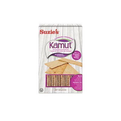 Suzie's craquelins kamut romarin biologique 126g