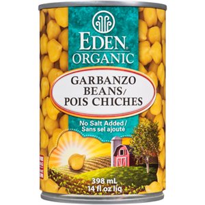 Eden Garbanzo Beans Organic 398 ml 