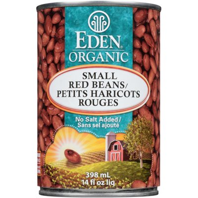 Eden Small Red Beans Organic 398 ml 