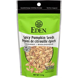 Eden Spicy Pumpkin Seeds Organic 113 g 