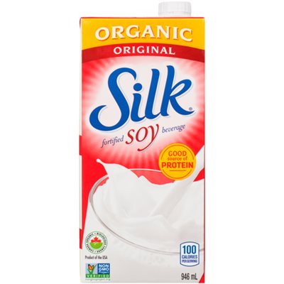 Silk Organic Soy Beverage Original 946ml