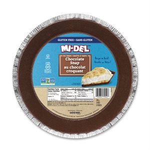 Mi-Del Croûte À Tarte - Chocolat 200G