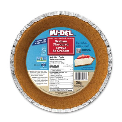 Mi-Del Croûte À Tarte - Graham 200G