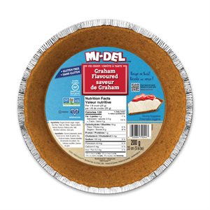 Mi-Del Croûte À Tarte - Graham 200G