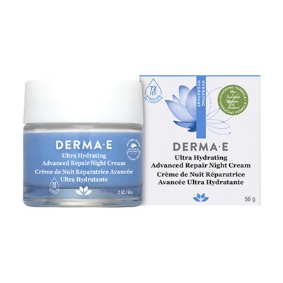 Derma-E Créme de nuit réparatrice avancée ultra hydratante 56g