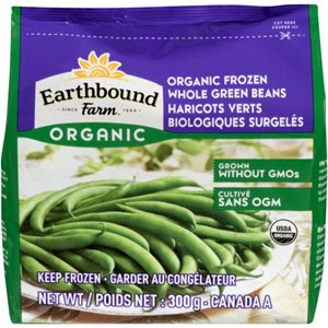 Earthbound Farm Organic Frozen Whole Green Beans 300 g 