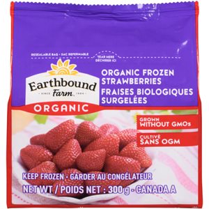 Earthbound Farm Organic Fraises Biologiques Surgelées 300 g