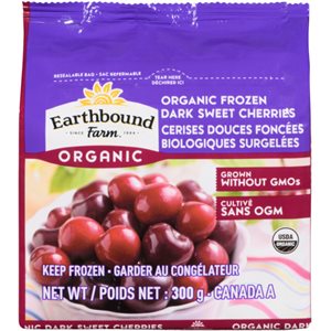 Earthbound Farm Organic Cerises Douces Foncées Biologiques Surgelées 300 g