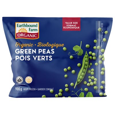 Earthbound Farm Organic Frozen Green Peas 900g