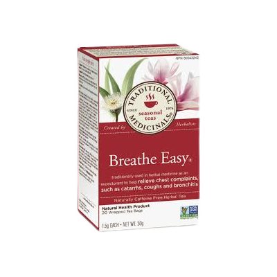 Traditional Medicinals Tisane Aide Respiratoire 92% Bio