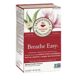 Traditional Medicinals Tisane Aide Respiratoire 92% Bio