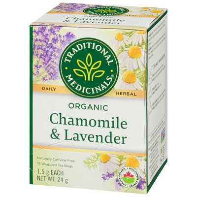 Traditional Medicinals Tisane Camomille Et Lavande Bio 16s