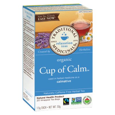 Traditional Medicinals Tisane Une Tasse De Calme Bio