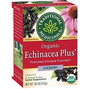 Traditional Medicinals Tisane Echinacee Plus Baies De Sureau Bio