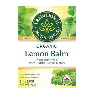 Traditional Medicinals Organic lemon balm herbal tea