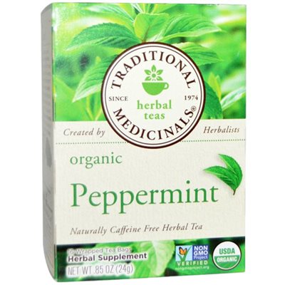 Traditional Medicinals Organic Peppermint Herbal tea