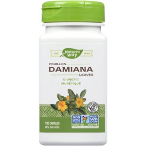 Nature's Way Damiana Leaves 100Vcaps 