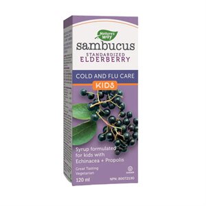 Nature's Way Sambucus Rhume Grippe Enfant 120Ml