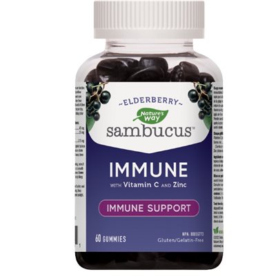 Nature's Way Sambucus Adult 60 Gummies 