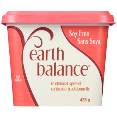 Earth Balance Tartinade Traditionnelle Sans Soya 425 g