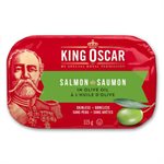 King Oscar Salmon in Olive Oil-skinless and boneless 115g