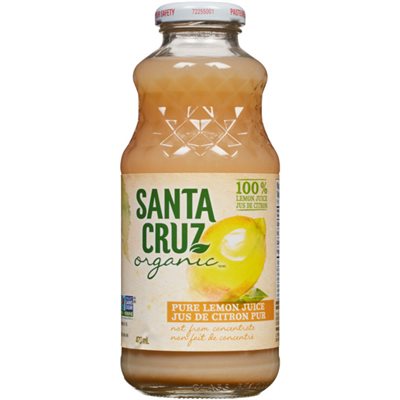 Santa Cruz Jus de Citron Pur bio 473 ml