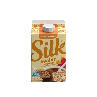 SILK CAFÉ AVOINE CASSONADE ÉRABLE 450ML SILK CAFÉ AVOINE CASSONADE ÉRABLE 450ML
