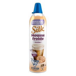 Silk Cold Oat Whipped Cream White Chocolate and Macadamia Flavor 369g