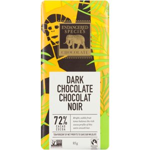 Endangered Species Chocolate Dark Chocolate 85 g 