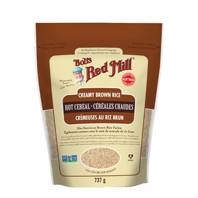 Bob's Red Mill Creamy brown rice hot cereal 737g