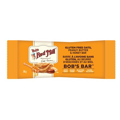 Bob's Red Mill Peanut Butter & Honey Oat Bar 50G