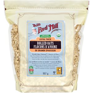 Bob's Red Mill Organic Extra Thick Rolled Oats 907g