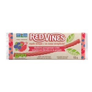 RedVines Torsades aux bleutts et a la grenade 113g